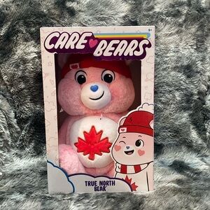NIB Care Bears PINK True North Bear Plush Canadian Exclusive New